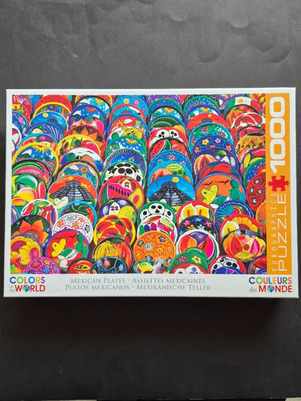 1000 Piece "Mexican Plates" Jigsaw Puzzle